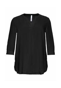 Туника из струящейся качественной вискозы sheego, черный