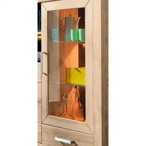 Комплект из четырех штук подсветки стеклянных кромок LED от Musterring york, для моделей 56 и 57 Set One By Musterring, Kaltweiß