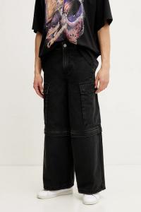 Хлопковые штаны CARGO PANTS Adidas Originals, черный