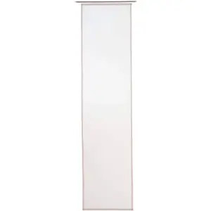 Занавеска Sambia на панельных каретках, 1 шт., размеры ВxШ: 245x60 см, однотонный вуаль, включая монтажные аксессуары Gözze, Altrosa