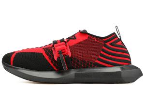 Повседневные кроссовки Unisex низкие черно-красные NORVINCY