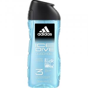 Гель для душа Ice Dive 3в1 adidas, 250 ml