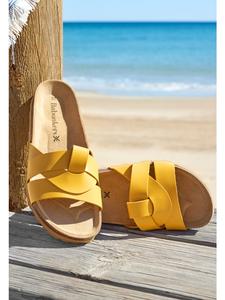 Мюли babunkers, желтый