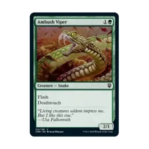 CCG Засадная гадюка (клавиша C), MTG - Commander Legends