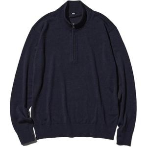 UNIQLO Свитер Unisex Navy Blue