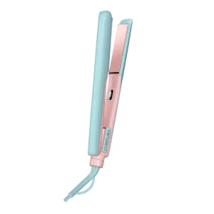 Утюжок для завивки и выпрямления kf-559 двойного применения для домашнего использования с отрицательными ионами для ухода за волосами CONFU, синий