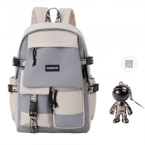 WARRIOR Нейлоновый рюкзак унисекс разноцветный, Gray White[Astronaut Charm]