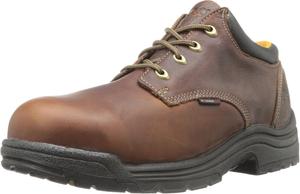 Timberland PRO мужские туфли Titan Oxford Alloy Safety Toe для промышленности и повседневной работы, Haystack Brown V1