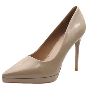 PARK DANCE Тонкие каблуки на шпильке для женщин - нюд высотой 7 см, цвет Nude 7 Cm