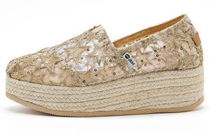 Женская обувь Joy&Mario Platform Shoes Women's, цвет Gold