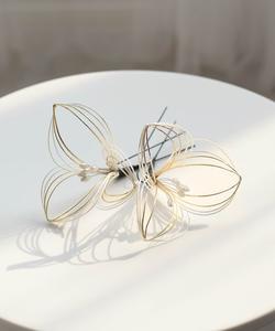 Украшение для волос Лили Мизухики Utatane, цвет White