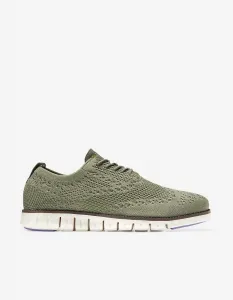 Мужские туфли на шнуровке из ткани Stitchlite Cole Haan, зеленый