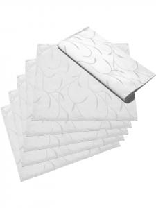 Erwin Müller Салфетка жаккардовая, 6 шт, Remscheid, белого цвета