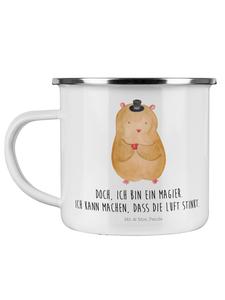 Кофейная кружка в шапке-хомяке с белой надписью Mr. & Mrs. Panda