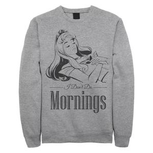 Флисовая футболка с надписью «Спящая красавица Диснея» для юниоров «No Mornings» Disney