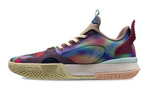 Баскетбольные кроссовки All City 10 V1 для детей GS Low-top Dusk Purple/Gerbread Brown Lining