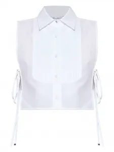 Рубашка с завязками Max Mara, белый