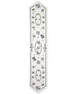 Скатерть-дорожка для стола 72 дюйма, Ботанический сад Портмейрион Avanti, слоновая кость