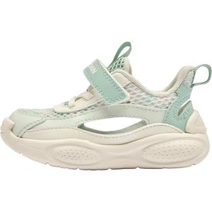 Прочные дышащие низкие туфли для малышей QIAODAN, зеленый