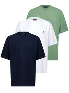 Рубашка Jacey Quinn, цвет Dark blue/Green/White