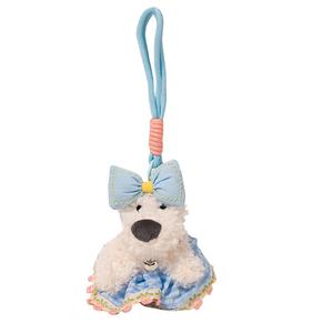 Очаровательный плюшевый кулон Shizuka West Highland высотой 13 см Princess lovers, синий