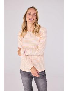 LIEBLINGSSTÜCK Лонгслив «Cyana» оранжево-белого цвета