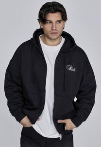 Толстовка SIKSILK Zip-up sweatshirt, Black