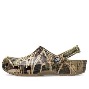 Сандалии realtree x classic clog v2 'max-4 hd camouflage' Crocs, зеленый