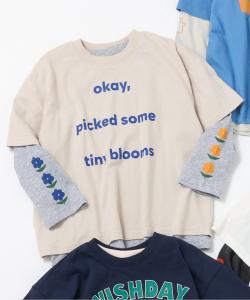 Футболка с принтом на рукавах, открывающимся в трех направлениях