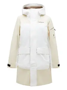 Парка с капюшоном Peak Performance, белый