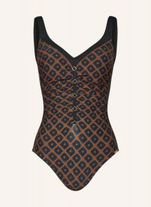 Купальник формы табачных полей Charmline, черный