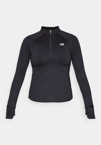 Топ с длинными рукавами ATHLETICS HEAT GRID HALF ZIP New Balance, черный
