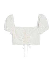 Блуза Bershka Blouse, белый