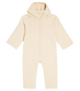 Хлопковый комбинезон в горошек Baby Barni Bonpoint, Imprime Beige