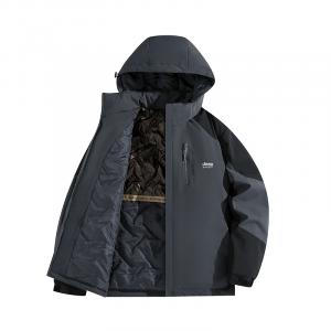 JEEP SPIRIT Пуховик Unisex, Men's Dark Gray