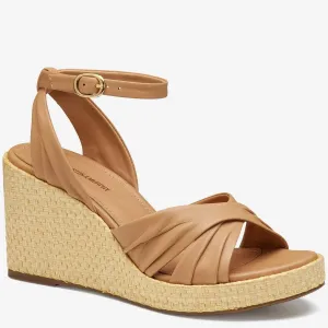 Сандалии Marcia Cross-Band 78-42753, коричневая кожа, ZOGG2686 Johnston & Murphy