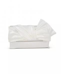 Женский клатч-конверт Delilah с поясом и завязками Jewel Badgley Mischka, белый