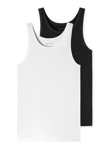 Майка Schiesser en 2er Pack 95/5, черный