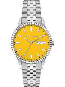 Trussardi Аналоговые часы в желтом цвете
