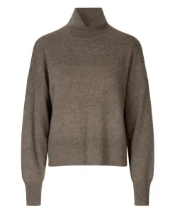 Свитер с высоким воротником, цвет крокодиловой кожи. Samsã¸E Samsã¸E, коричневый