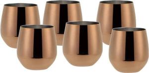 Бокал для вина ECHTWERK Set EW-SG-1789K 6 шт, 8x10x8 см, медный