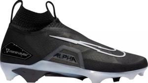Футбольные бутсы мужские Nike Alpha Menace Elite 3 белые/серые/желтые/черные., Black-Iron Grey-White