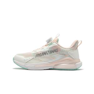 XTEP Детские кроссовки с противоскользящей подошвой, износостойкие, белые, пастельно-розовые