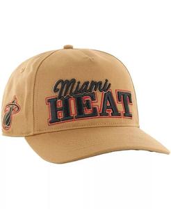 Мужская бежевая шапка Miami Heat Barnes Hitch Adjustable '47 Brand
