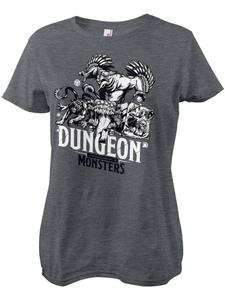 Dungeons And Dragons Футболка "D&D Навоз. Монстры" серого цвета