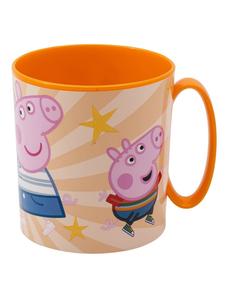 Пластиковый стаканчик, пригодный для использования в микроволновой печи, 390 мл  Peppa Pig
