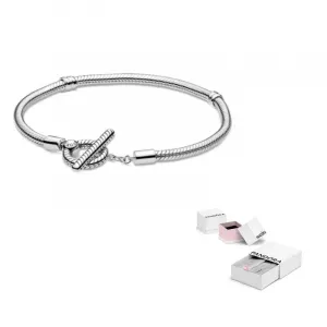 Pandora Серебряный браслет 925 пробы Unisex Silver