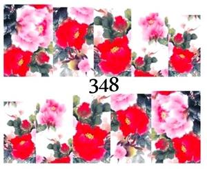 Водные наклейки для ногтей - №348, inna