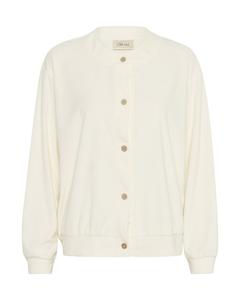 Толстовка с капюшоном на молнии Cream, Wool White