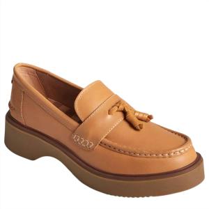 Женские лоферы Bayside из кожи тауп Sperry, Taupe Leather